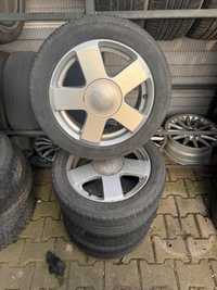 Kola 195/50/15 letnie alufelgi Ford 15”  4x108 fiest focus