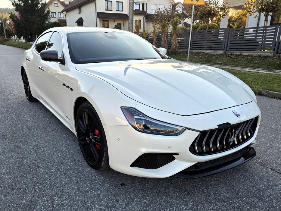 Maserati Ghibli LIFT GRANSPORT 350KM * Full LED * Dostępny od ręki w PL, Do poprawek