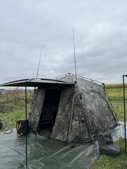 Карповий Шатер Nash Bank Life Gazebo Camo Pro