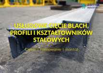 Cięcie i Obróbka Stali CNC Blachy Profile Kształtowniki Zamet Industry