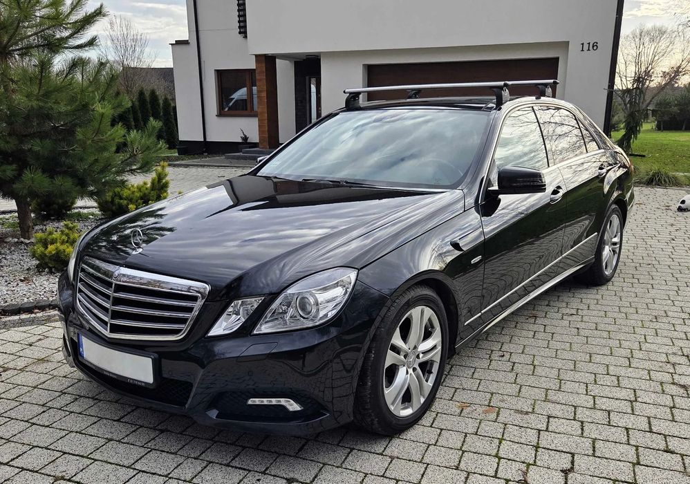 Mercedes-Benz Klasa E W212 E350 V6 Avantgarde Stan idealny bezwypadkowy 2 komplety kół
