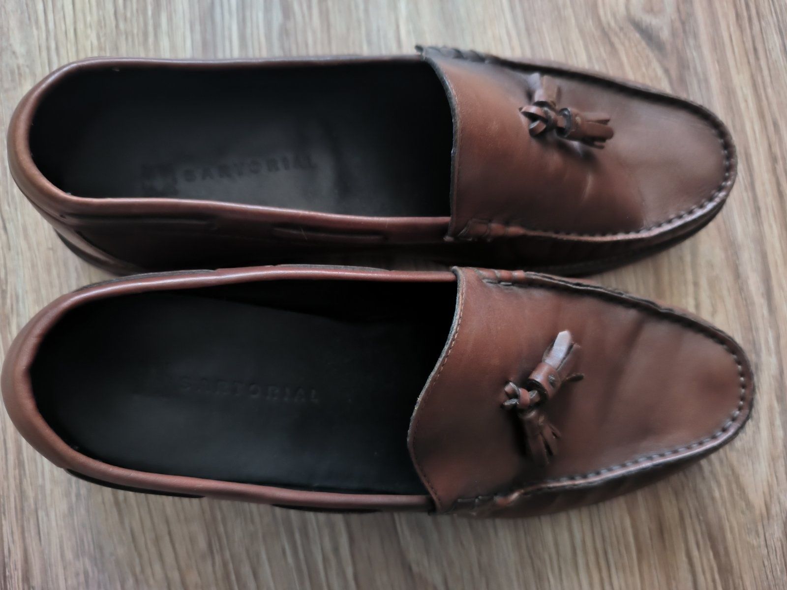 Mokasyny męskie skórzane  Sartorial Marks Spencer