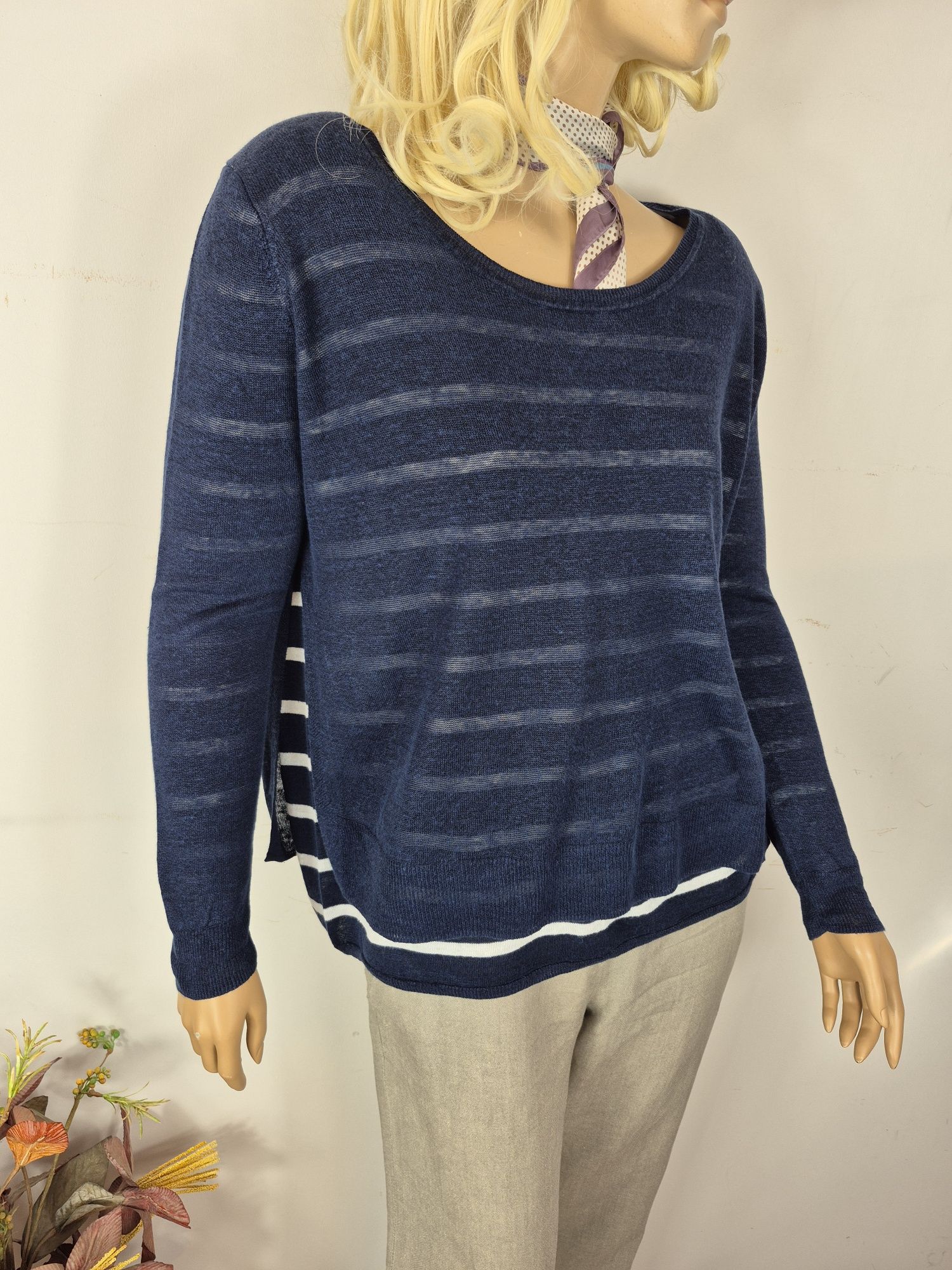 Sweter 100% len  XL Pure