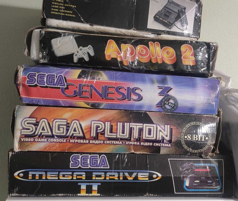 Приставки Dendy, Sega, PlayStation