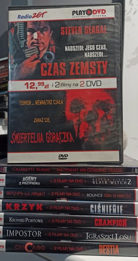 Płyty filmy DVD różne