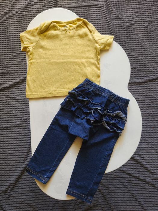 Лот одягу на девочку 6-12 набор вещей набір речей на дівчинку пакет