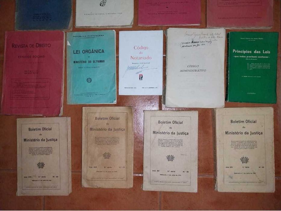 Livros Direito Antigos - Lote