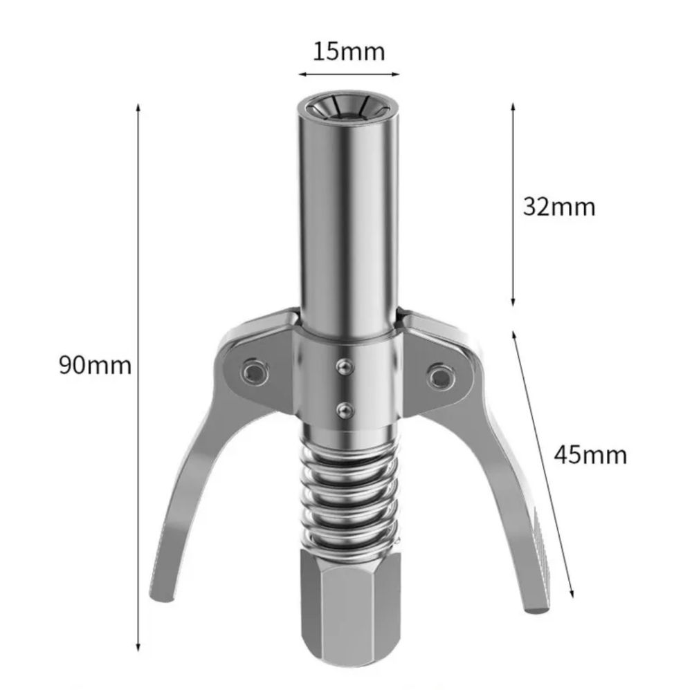 Насадка для  смазки змащуваня на шприц 690bar