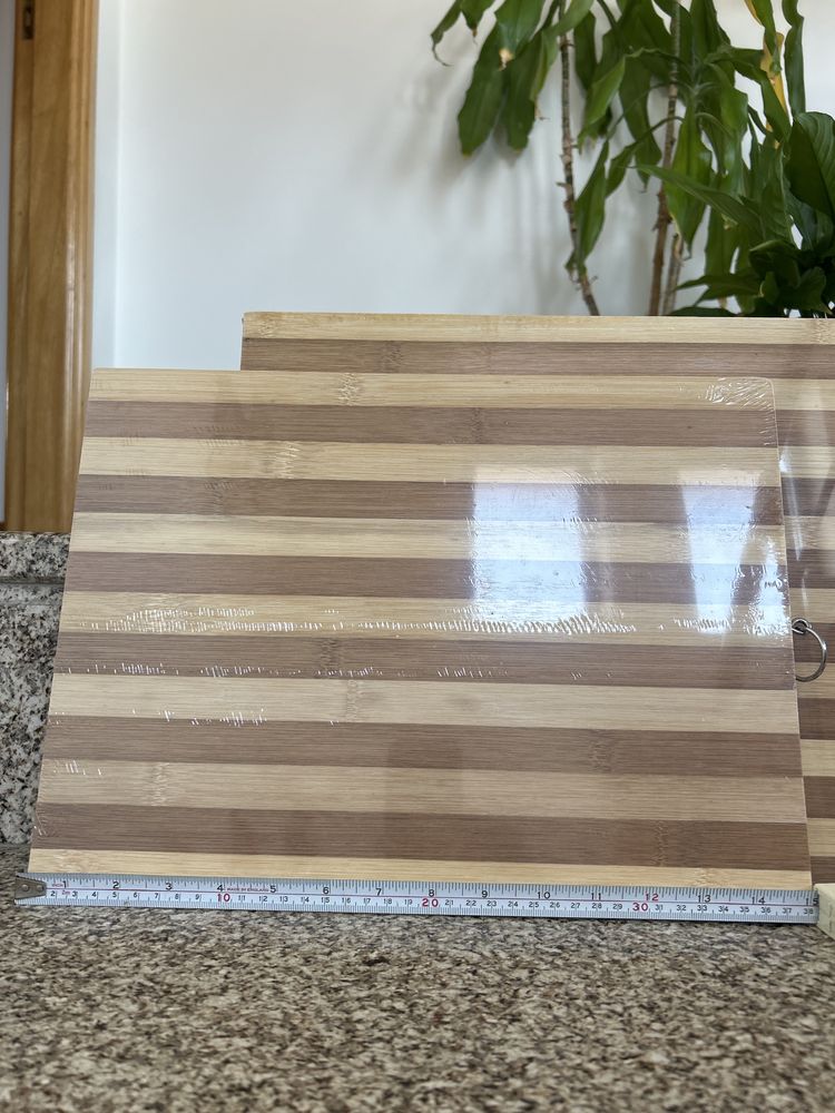 Conjunto 2 Tabuas de Bambu novas