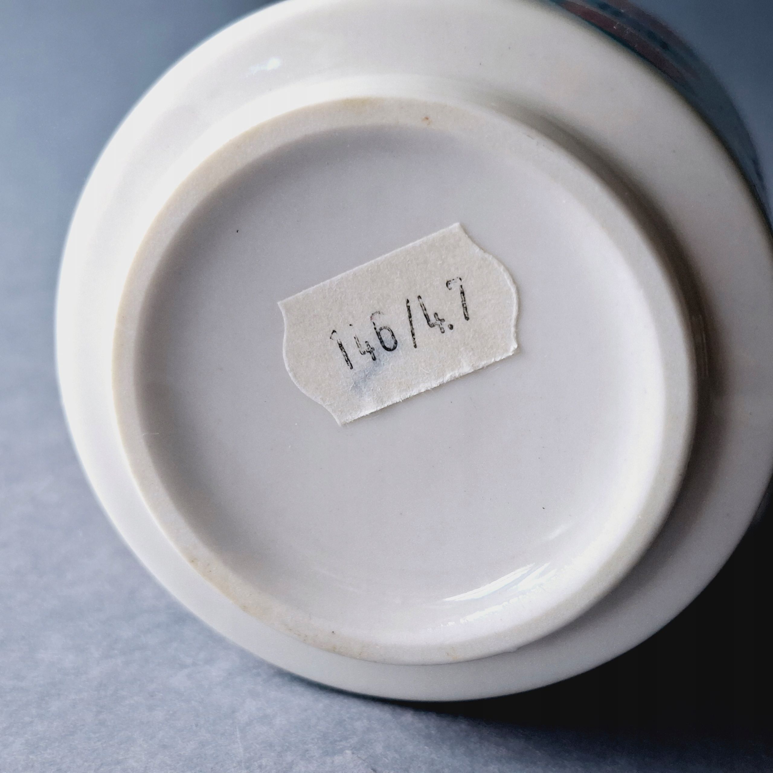 lata 60/70-te piękny pojemnik porcelanowy pracownia helmuta krugera