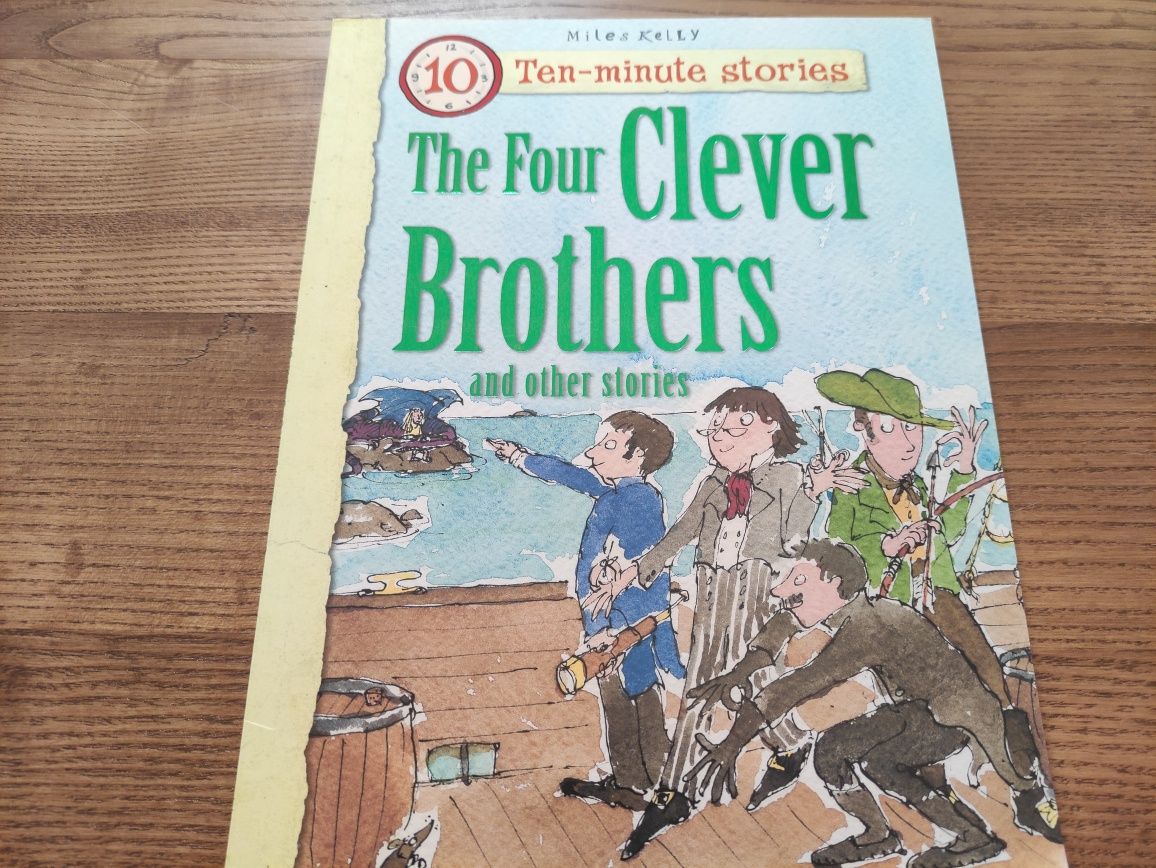 Książka dla dzieci The Four Clever Brothers po angielsku