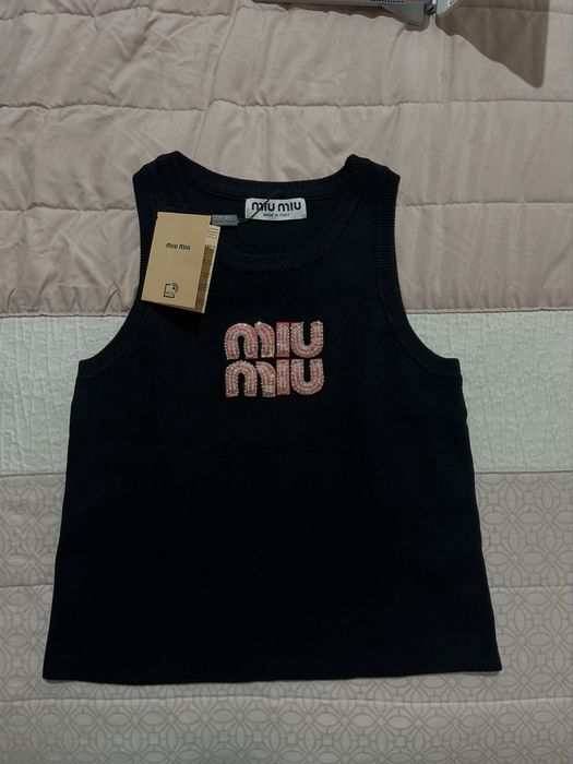 Tank top miu miu