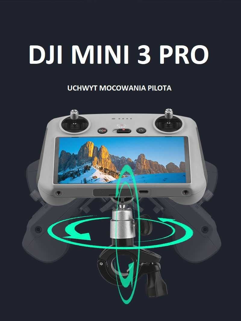 uchwyt rowerowy mocowania pilota DJI MINI 3 PRO