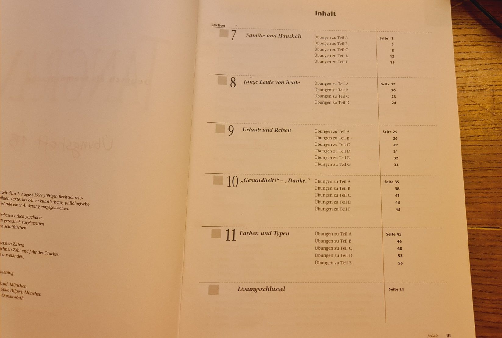 Tangram Deutsch als Fremdsprache. 1A + 1B