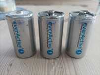 Akumulatorki baterie 3 szt R20 500mA