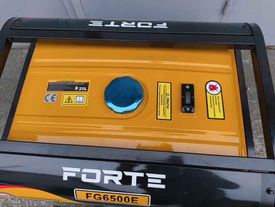 Генератор бензиновий Forte FG6500E 5.5 квт,електростартер