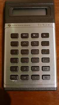 Colecionador: Máquina de calcular TI-1030