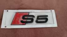 Nowy znaczek klejany S5 srebrny emblemat logo przyklejane