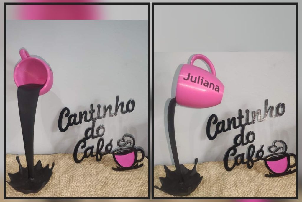Chávenas de cafe Personalizadas (Decoração)Impressão 3D