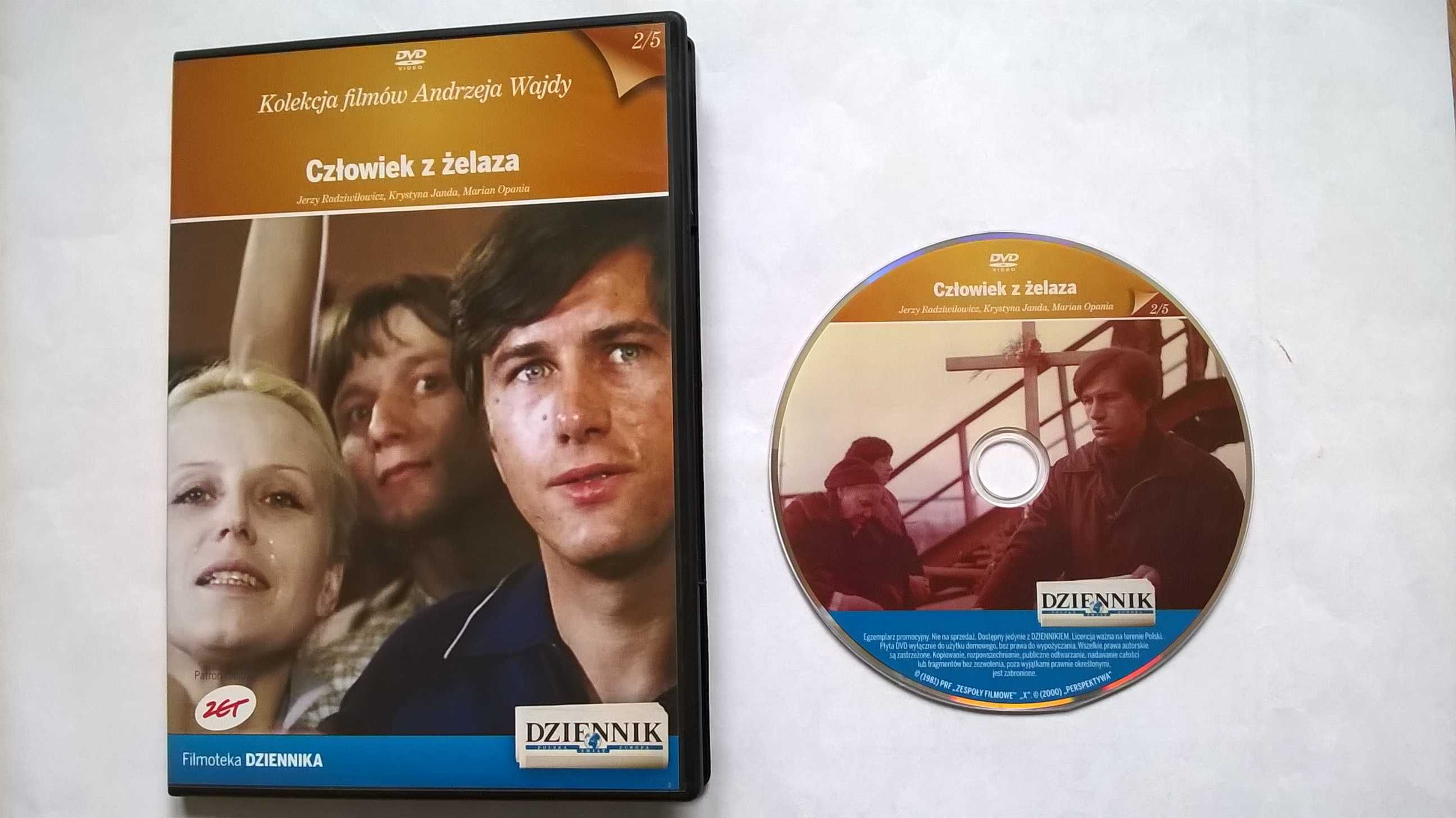 Człowiek z żelaza film kultowy na CD