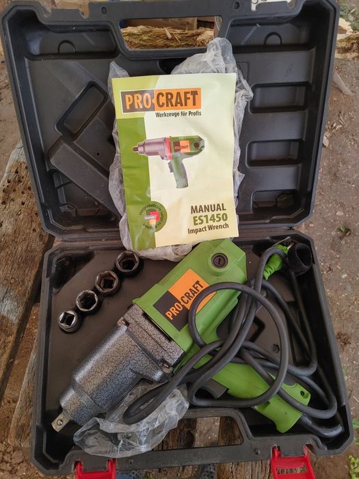 Продам гайковорт електричний procraft es1450 450Hm