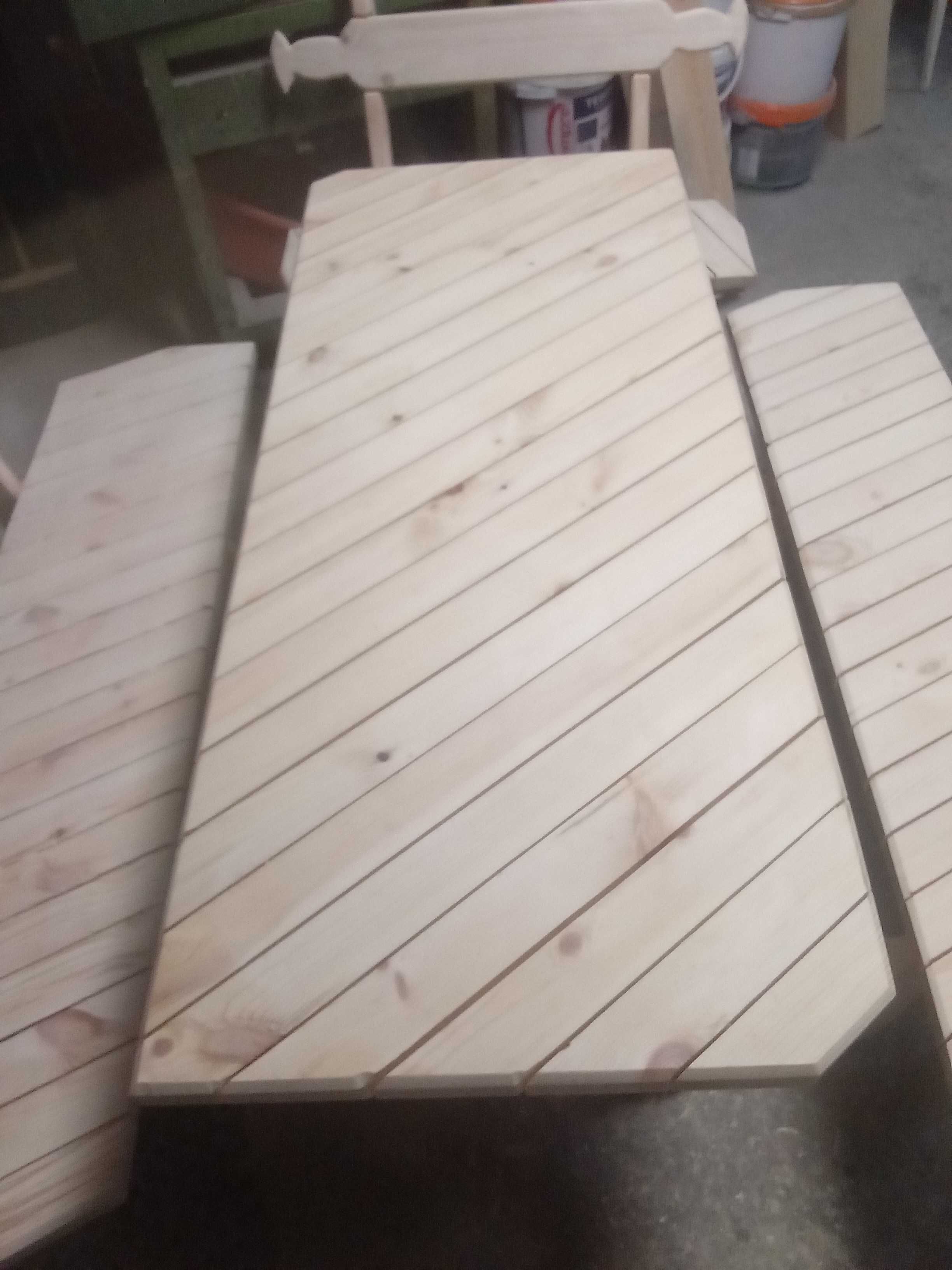 Komplet mebli 150x70 ogrodowych wypoczynkowych na 8 osób