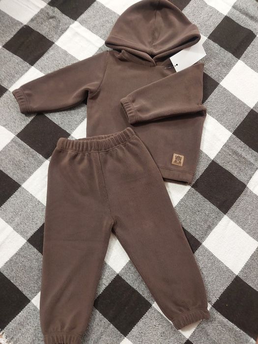 Теплый флисовый костюм