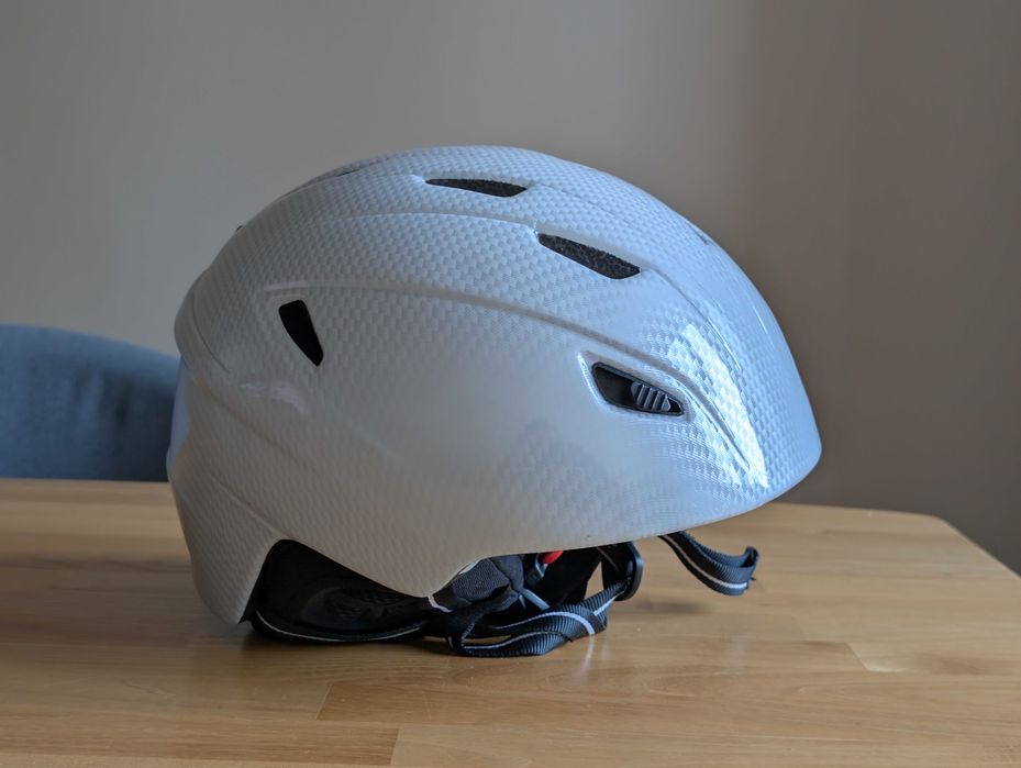 KASK narciarski WOOSH biały dziecięcy (M, 57-58cm)