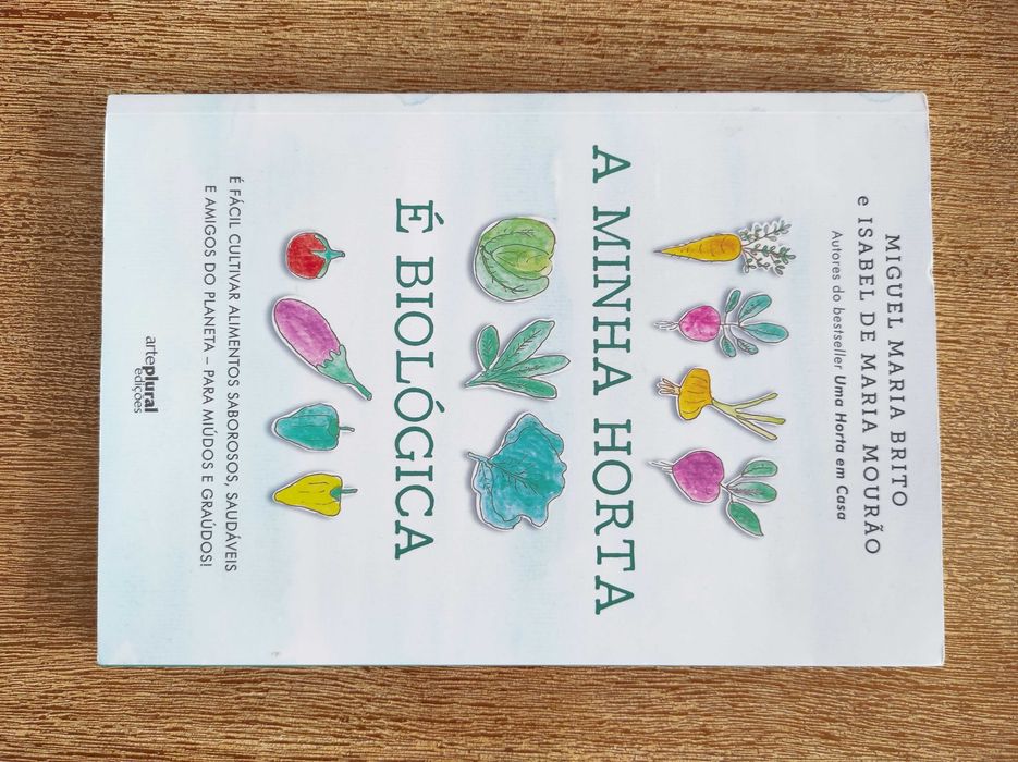 Livro A minha horta é biológica