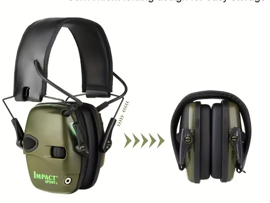 Активні захисні навушники Impact з чохлом для зберігання