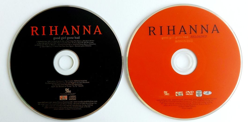 Rihanna Good Girl Gone Bad Reloaded CD+DVD 2008r