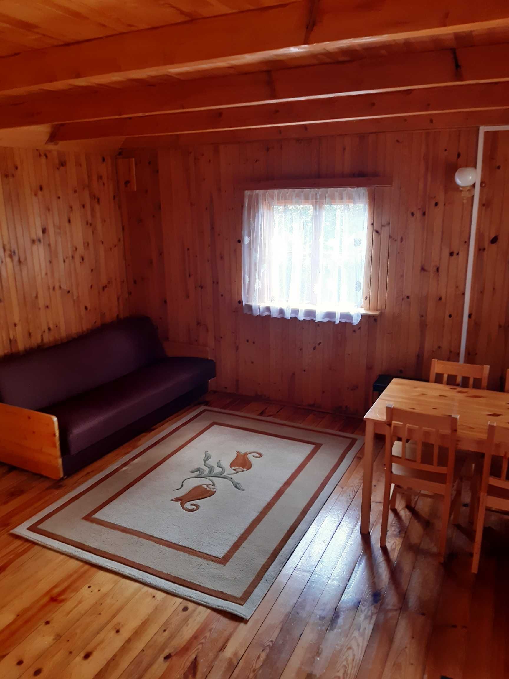 Domek letniskowy przy j. Kisajno koło Giżycka na wakacje.