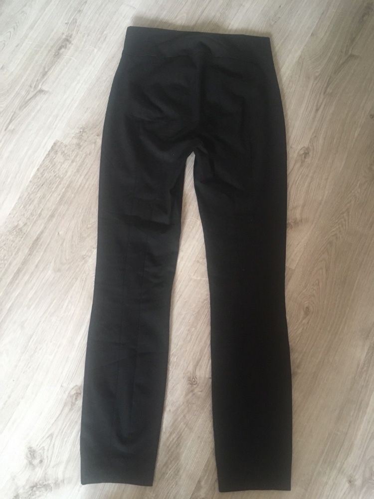 Czarne spodnie/legginsy Zara XS
