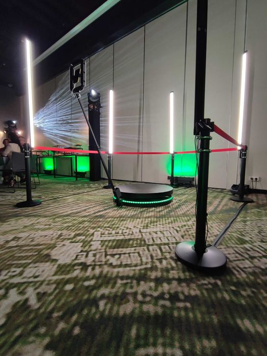 Fotobudka 360 na wesele, imprezę firmowa, urodziny i każdy event