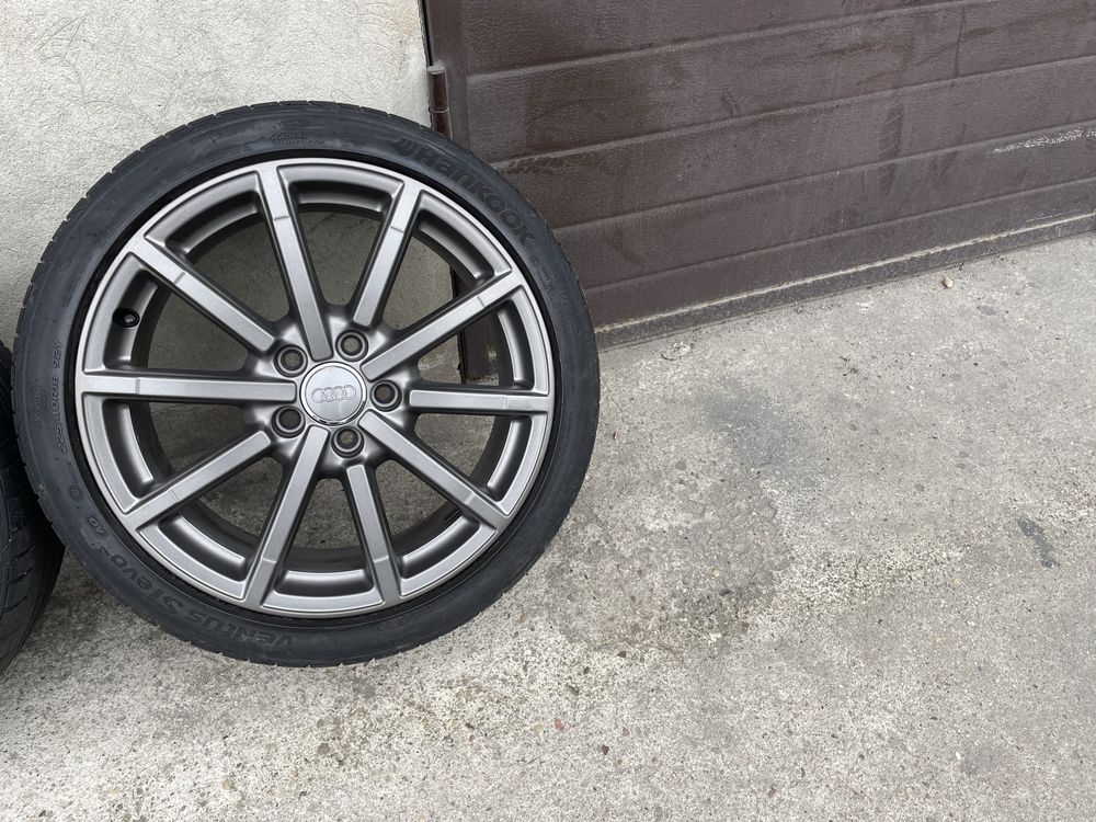 Koła, Felgi 5x112 18” Oryginał Audi a3 8v, Grafit