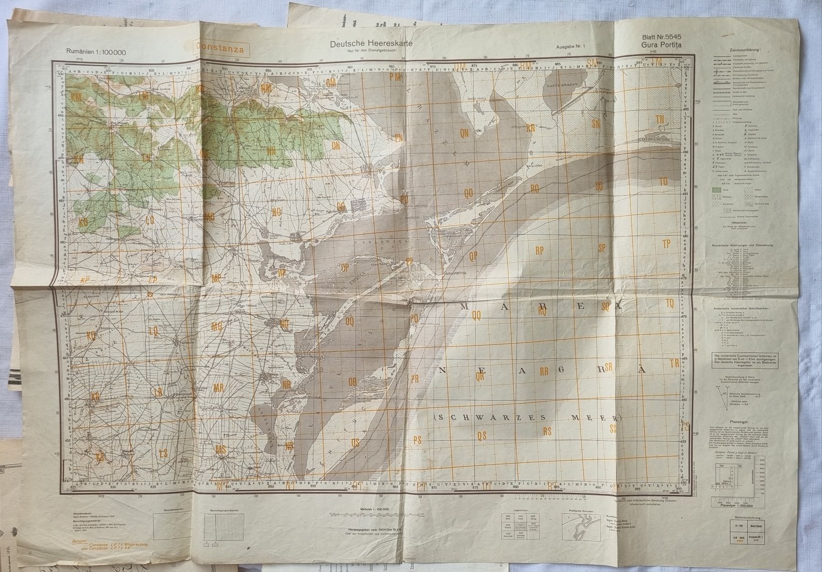 Dokumenty legitymację mapa 1940 rok PSZZ