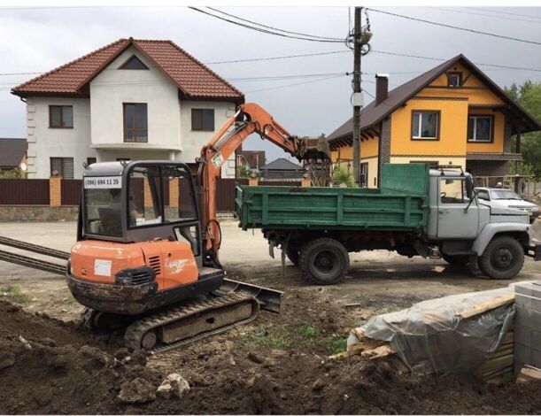 Пісок Щебінь ЕКСКАВАТОР Мачка Чорнозем Відсів Цемент ЧОРНОЗЕМ