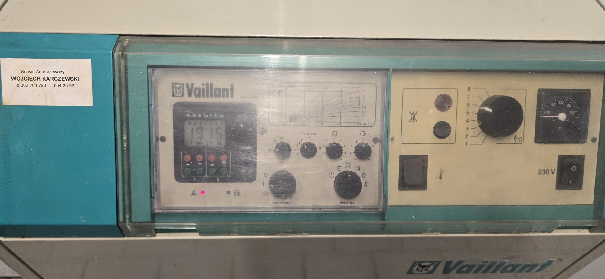 Piec i zasobnik ciepłej wody vaillant