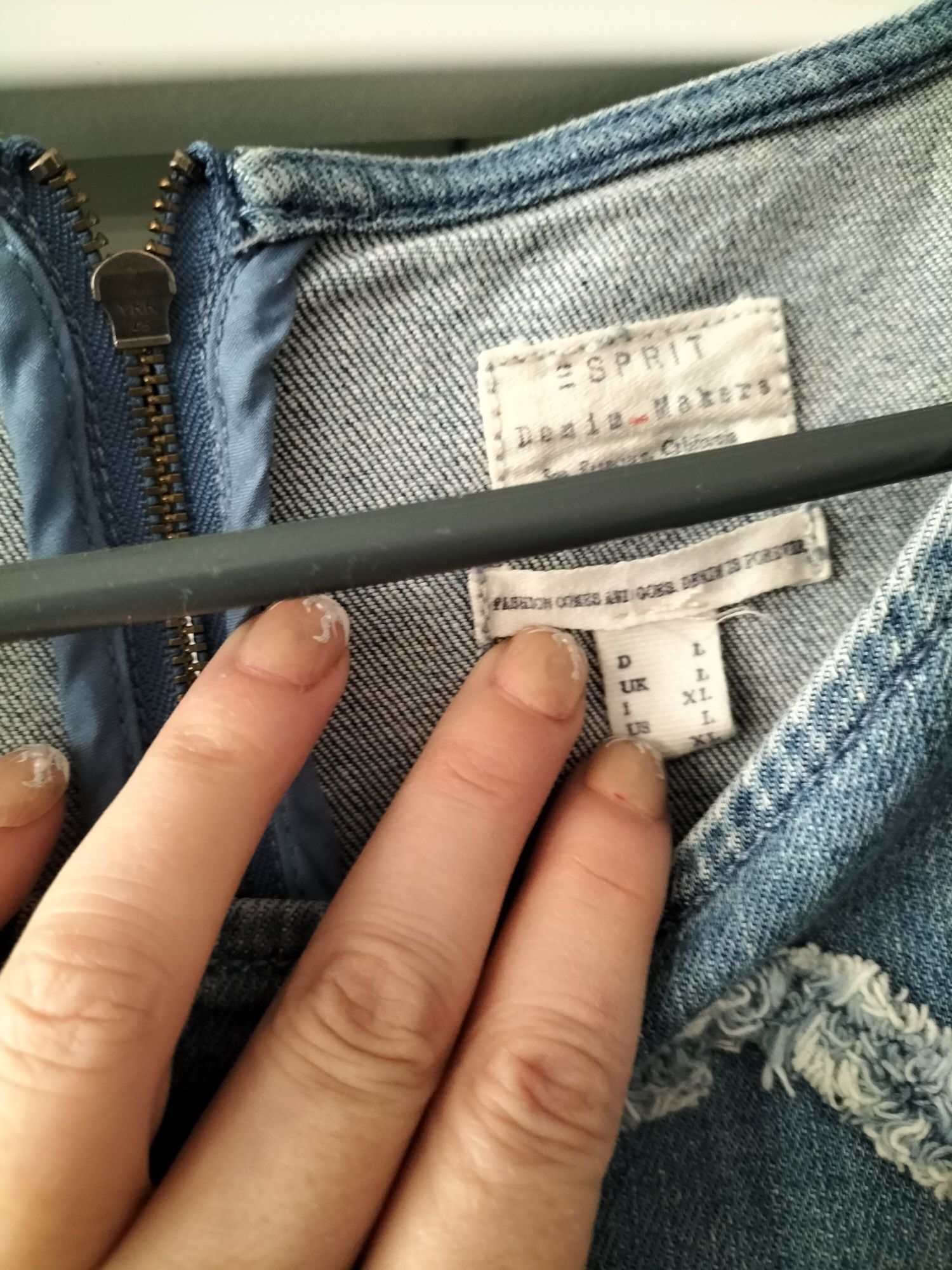 Wyprzedaż Sukienka jeansowa Esprit rozmiar Xl/42/14