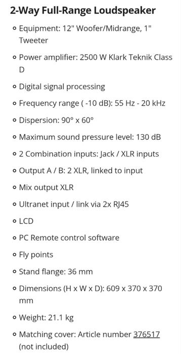 Sistema som turbosound iq