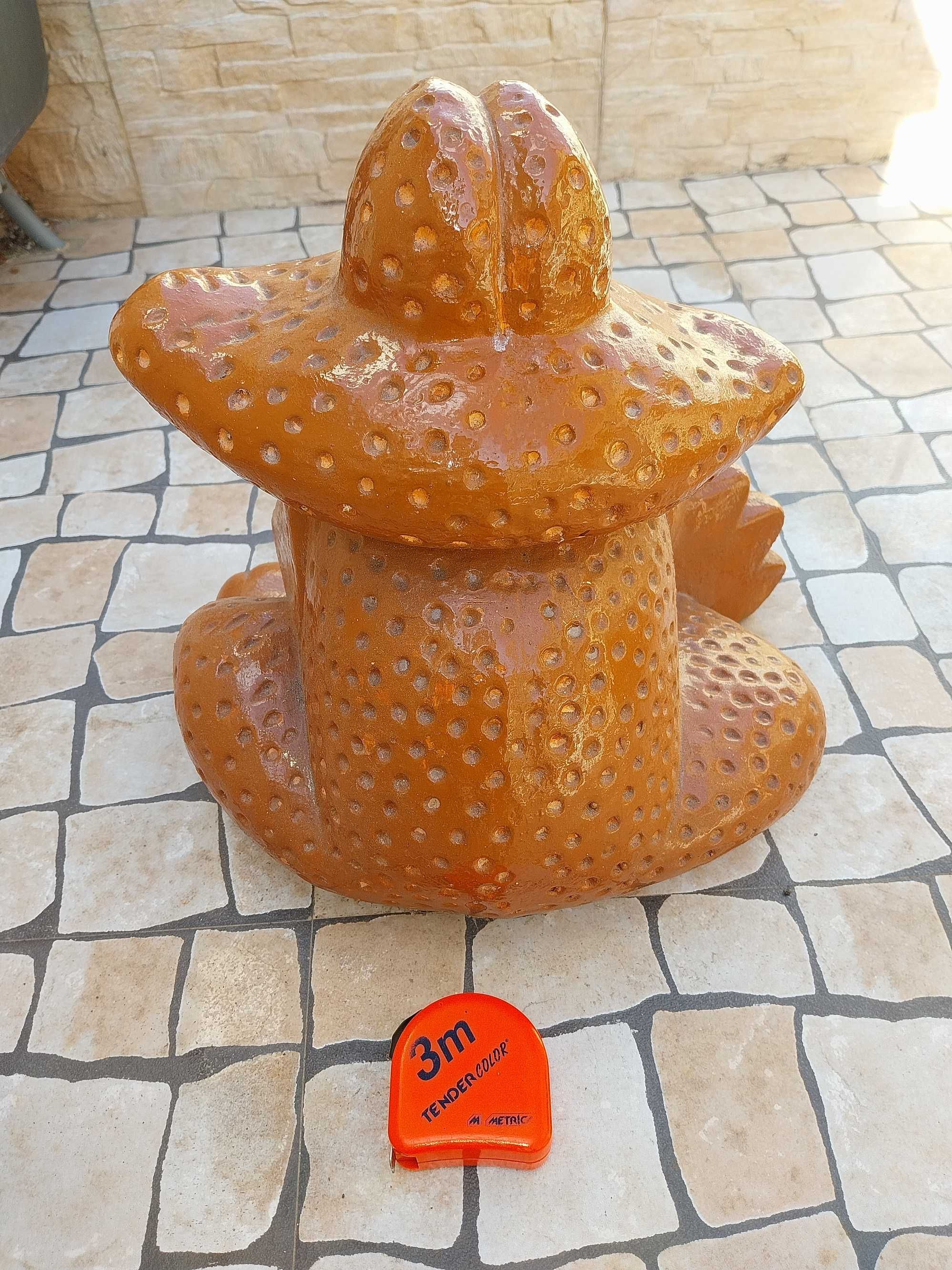 Sapo em Barro - Decoração