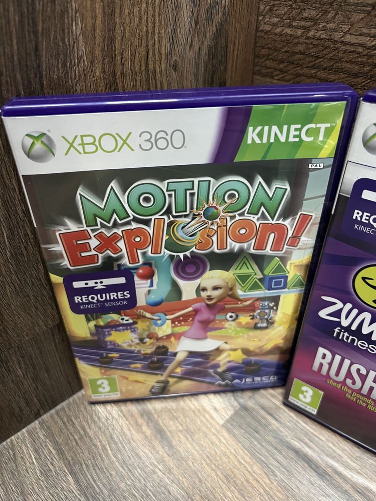 Xbox 360 Kinect Zumba Fitness Rush, Motion Explotion!