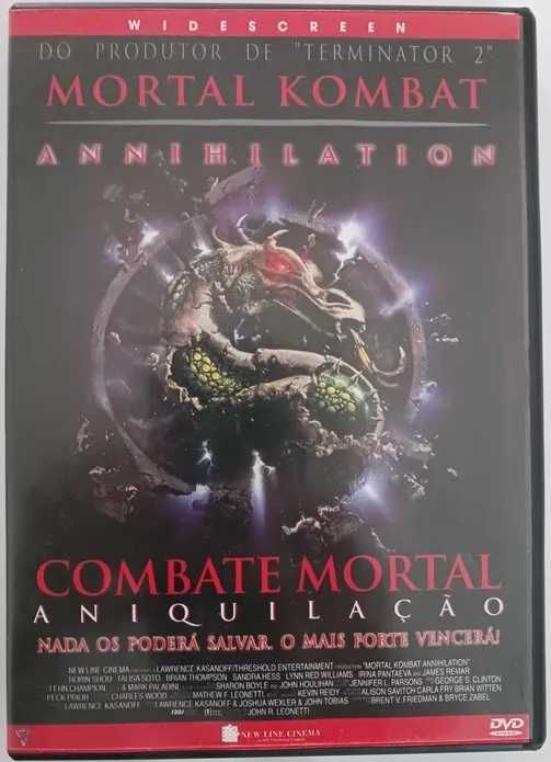 mortal kombat aniquilação dvd widescreen