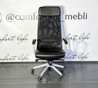 Чорне директорське/офісне/комп'ютерне/робоче крісло/меблі для офісу/бу