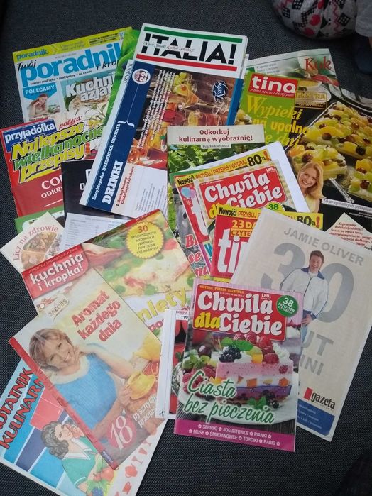 Przepisy zestaw Jamie Oliver przepiśnik gotowanie kuchnia WYSYŁKA