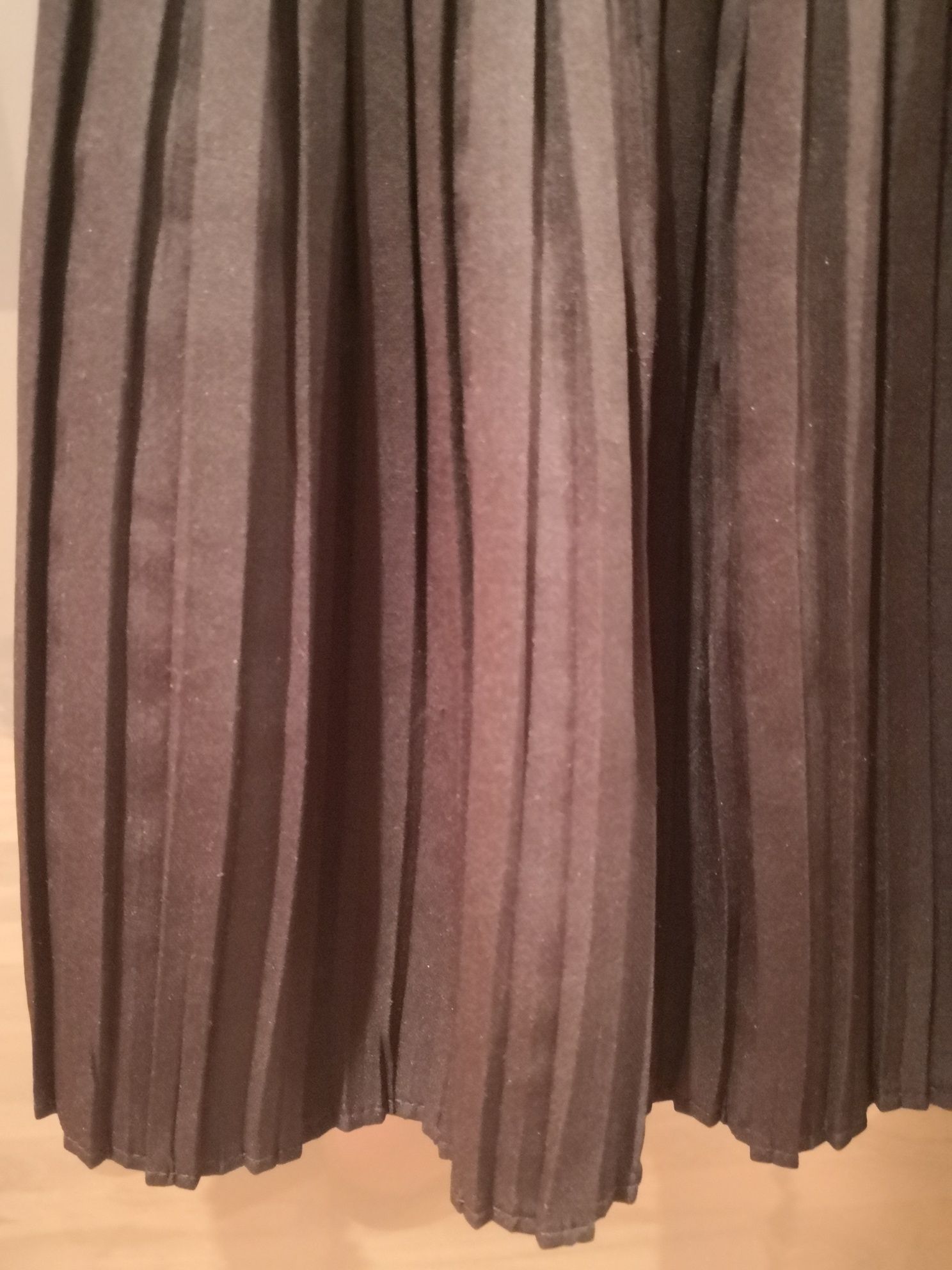 Spódnica plisowana czarna Shein