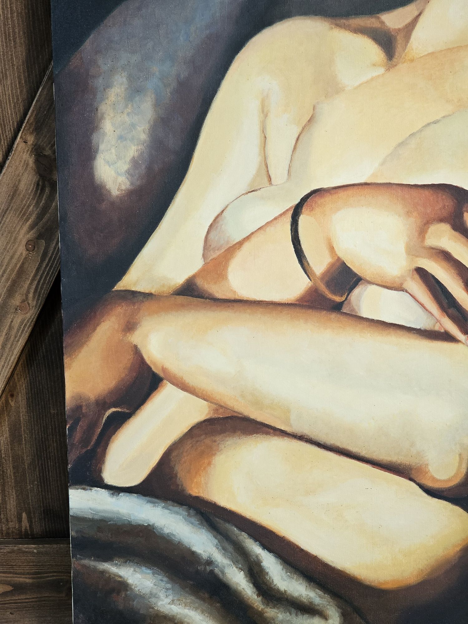 Kopia obrazu Tamary Łempickiej 73x92cm