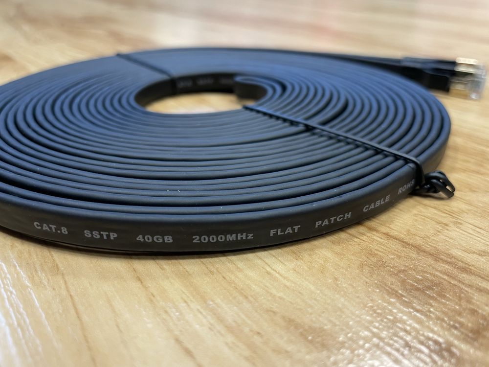 Kabel Ethernet płaski 8 M
