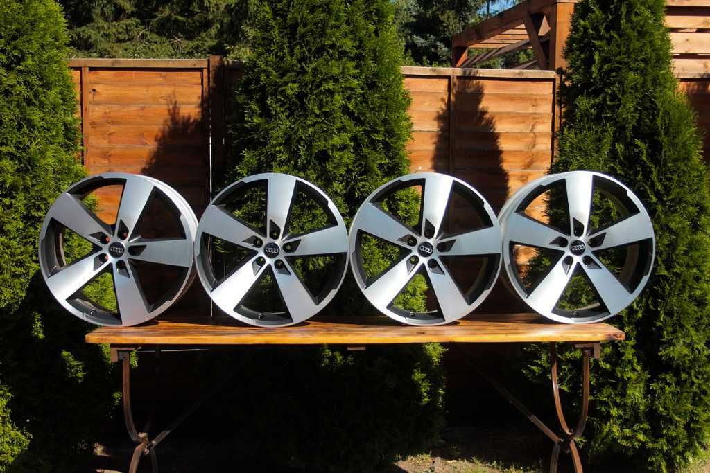 5x112 20 cali AUDI A5 A7 A6 S6 A8 S8 Q5 Q7 Q8 BEZ RYS +czujniki czarne