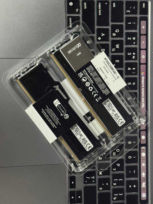 Kingston Fury Beast DDR5 16GB RGB (2×8GB) KF560C36BBEAK2 | Оперативна